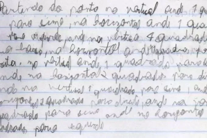 Letra antes do método